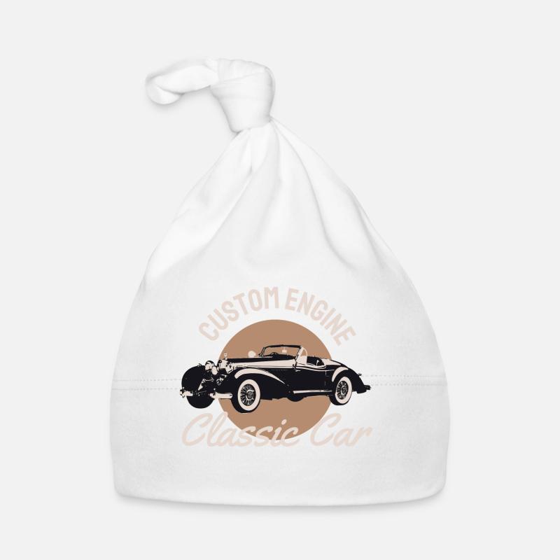Klassiches Auto Baby Bio-Mütze