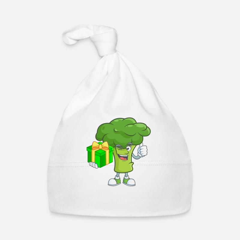 Brokkoli Vegetarisch Geschenk Baby Bio-Mütze