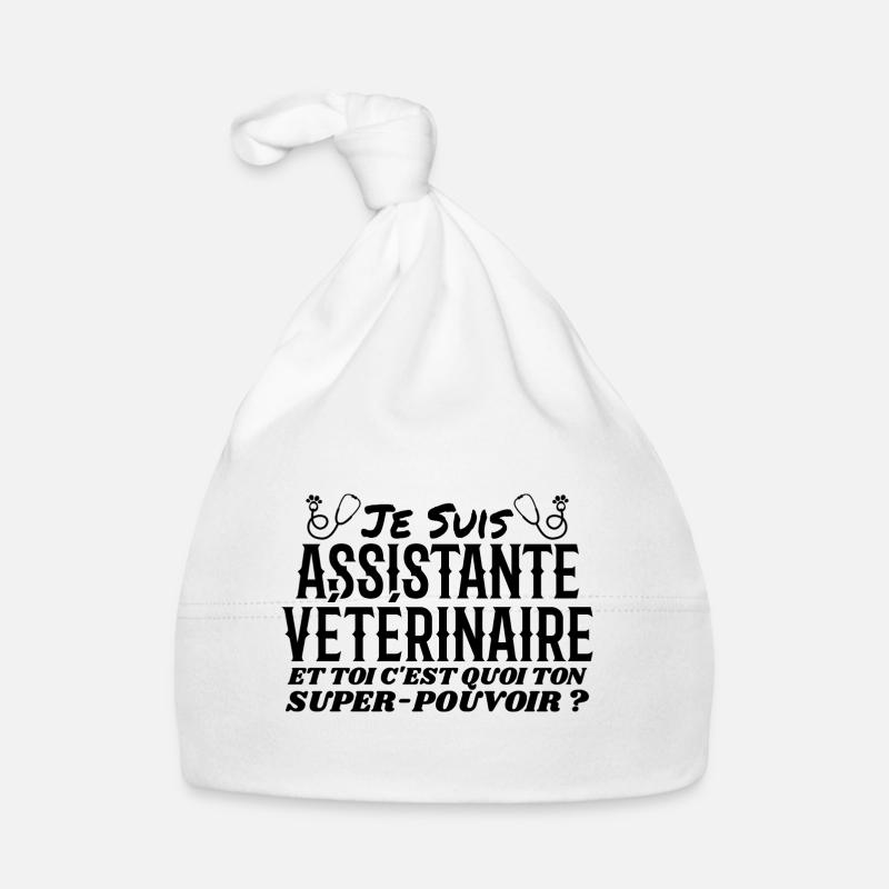 Assistent | Veto | Geschenk | Superkraft Baby Bio-Mütze