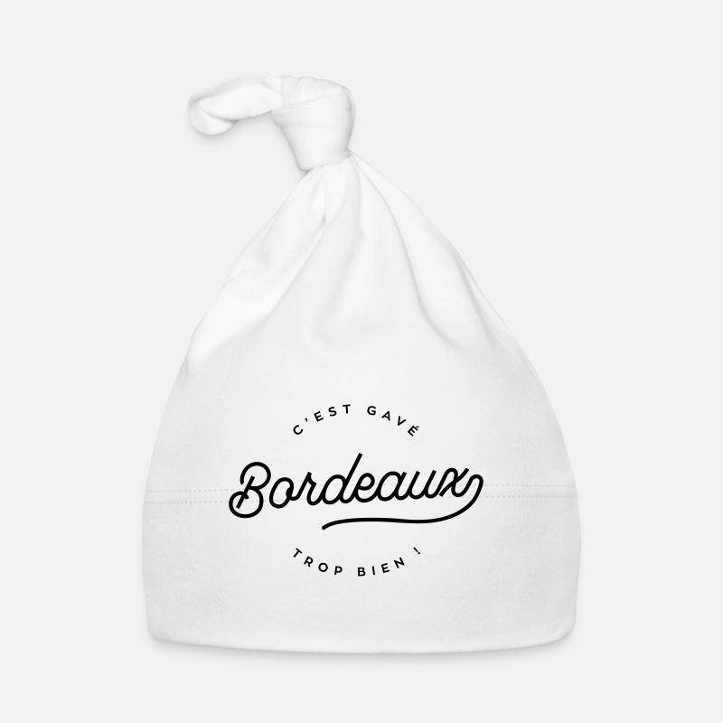 Bordeaux, c'est gavé trop bien ! Bonnet bio Bébé