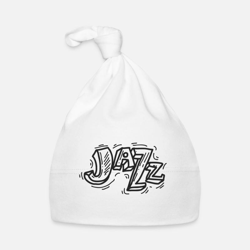 Verliebter Jazz Baby Bio-Mütze
