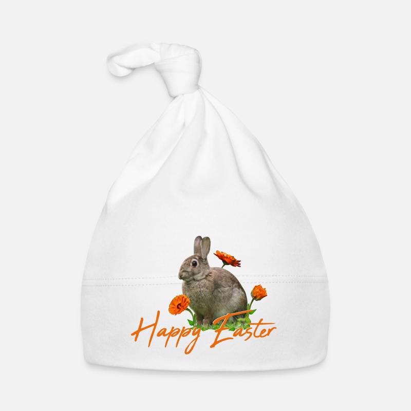 Joyeux lapin de Pâques cony Bonnet bio Bébé