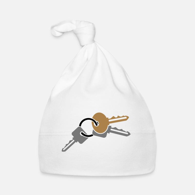 Porte-clés - clé - porte-clés Bonnet bio Bébé