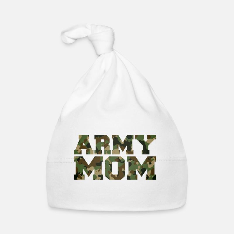 Armee Mama Baby Bio-Mütze