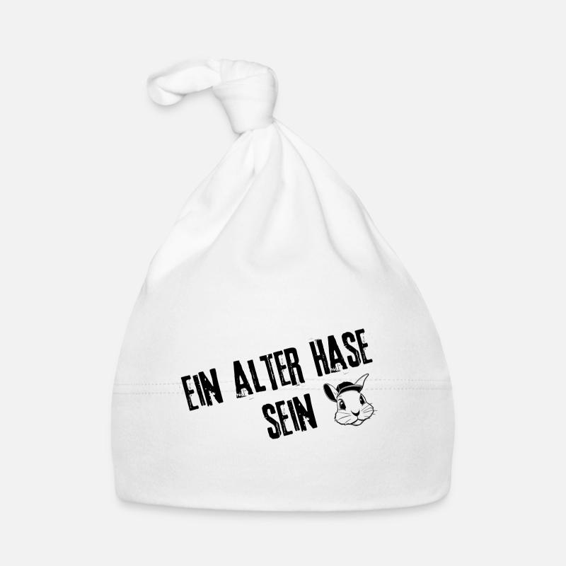 Alter Hase Designs | Redewendung Baby Bio-Mütze