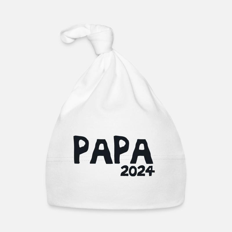 Dad 2024 Future Dad 2024 Organic Baby Cap