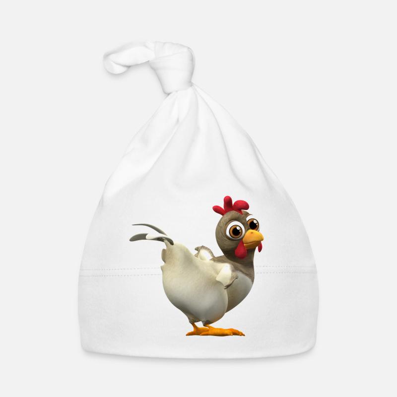 Farmerama Hühnchen Baby Bio-Mütze
