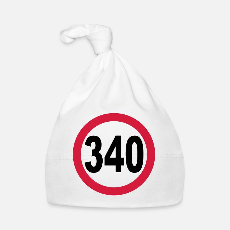 Geschwindigkeitsbegrenzung 340_v1 Baby Bio-Mütze