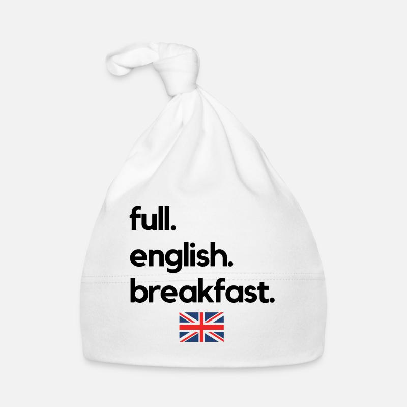 full. english. breakfast. Baby Bio-Mütze