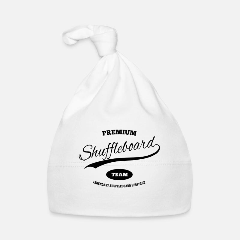 Premium Shuffleboard Team Organic Baby Cap