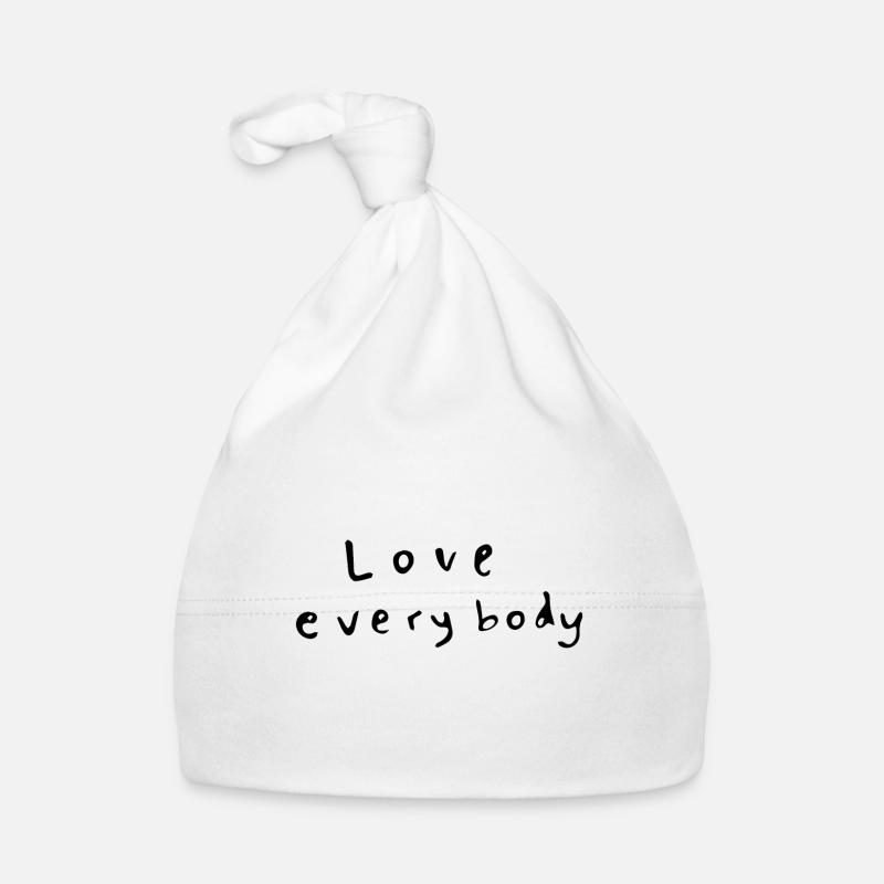 Aimer tout le monde Bonnet bio Bébé