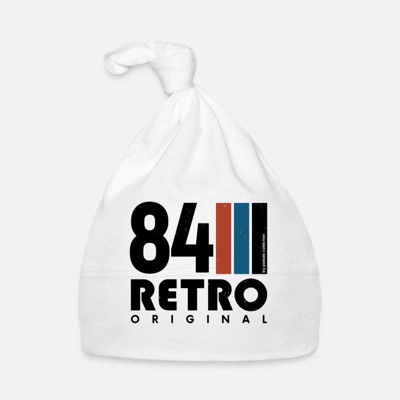 Retro 84 Organic Baby Cap