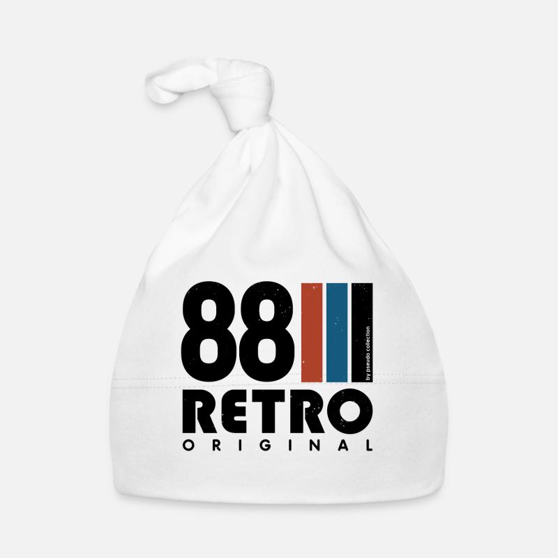 Retro 88 Pseudo Baby Bio-Mütze