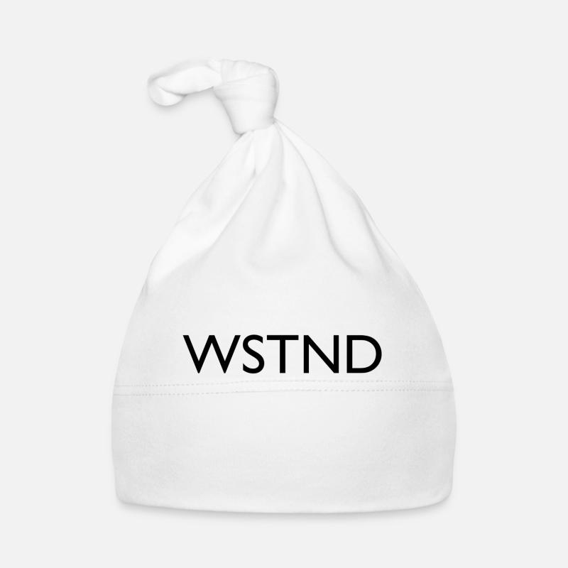 vers l'ouest WSTND - Bonnet bio Bébé - blanc