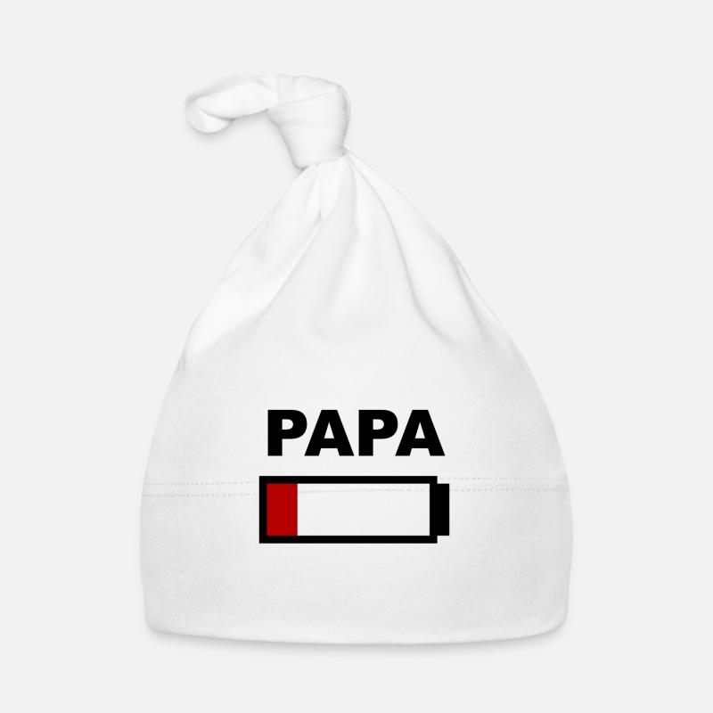 Papa Batterie Baby Bio-Mütze