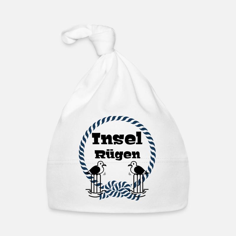 insel Rügen Baby Bio-Mütze