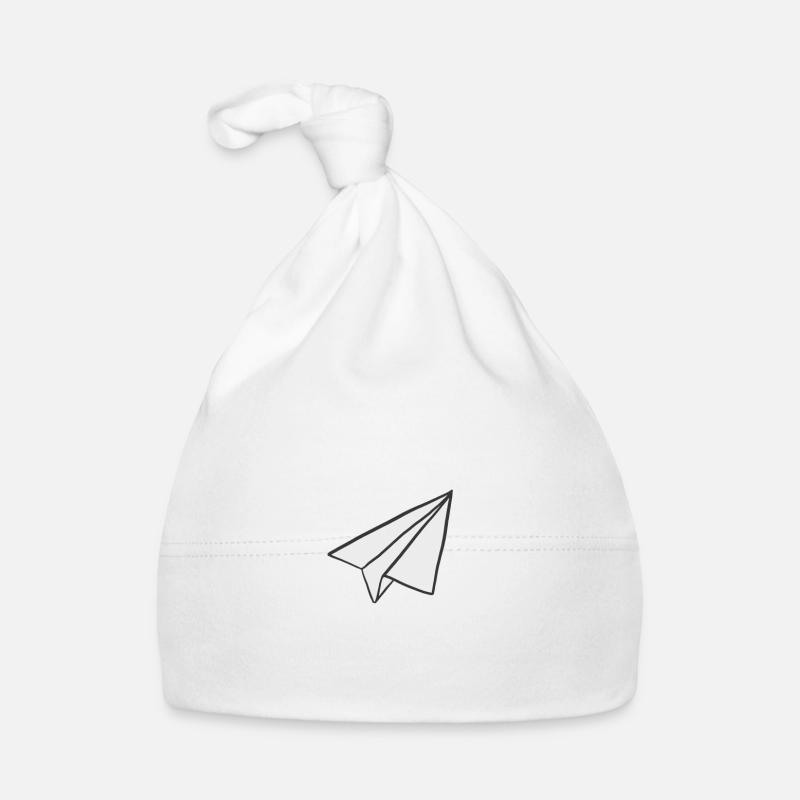 Papierflieger Baby Bio-Mütze