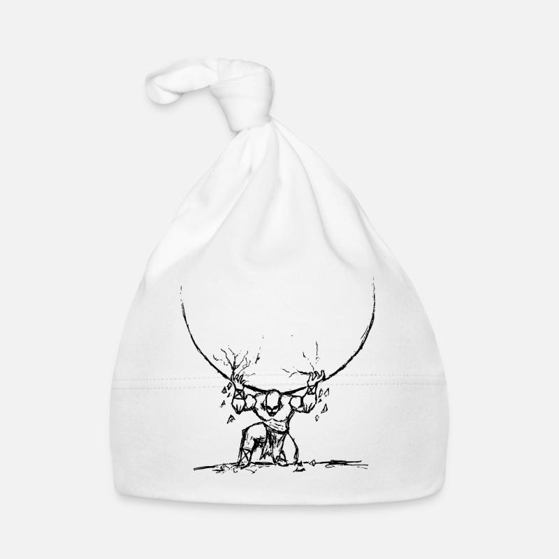 Muscle Man & Globe Organic Baby Cap