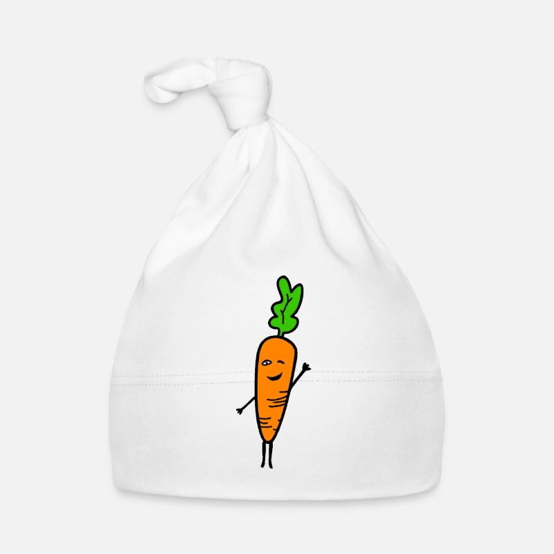 Möhre Baby Bio-Mütze
