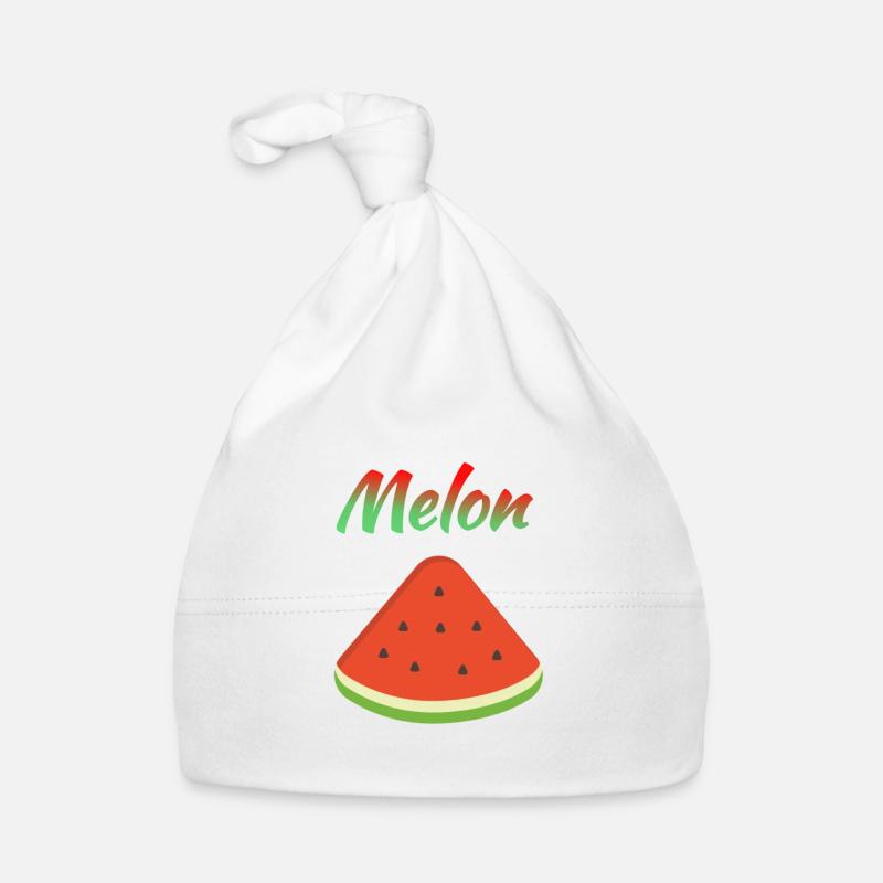 melone / melon Baby Bio-Mütze