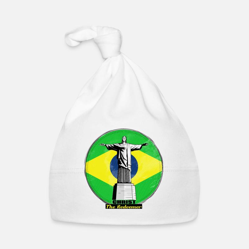 Christ Rédempteur Bonnet bio Bébé