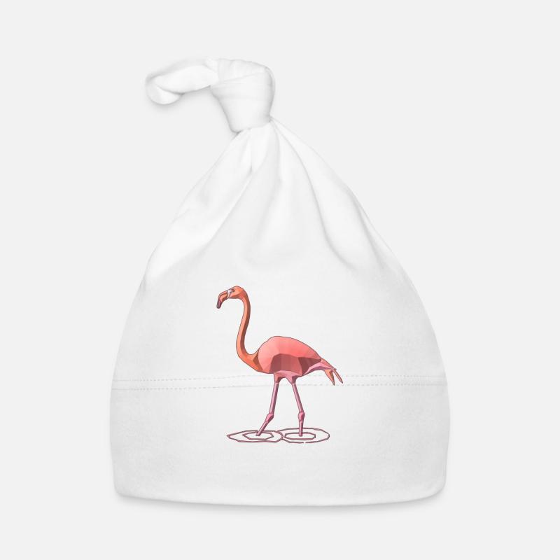 flamingo Organic Baby Cap