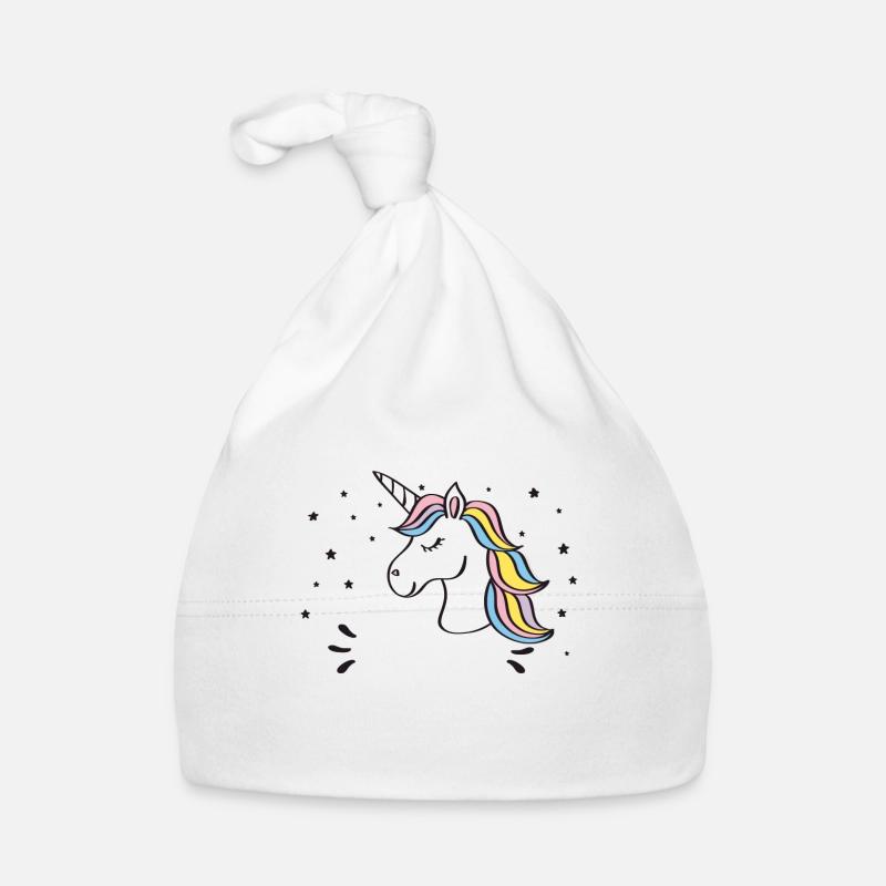 Unicorn Baby Bio-Mütze
