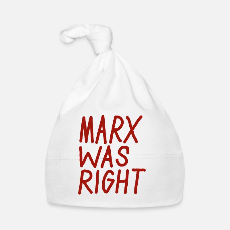 MARX WAS RIGHT Bonnet bio Bébé