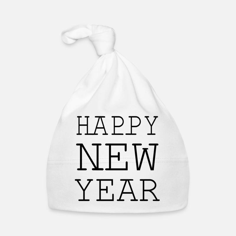 Happy new year Baby Bio-Mütze
