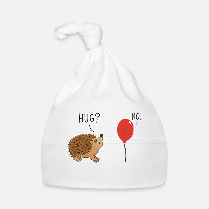 Hug? No! Organic Baby Cap