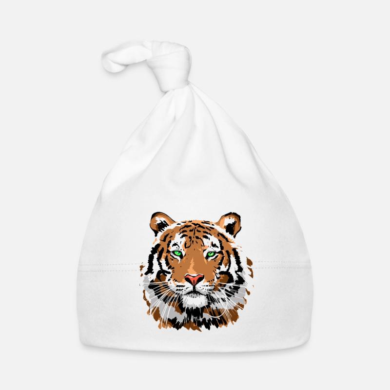 tigre Bonnet bio Bébé