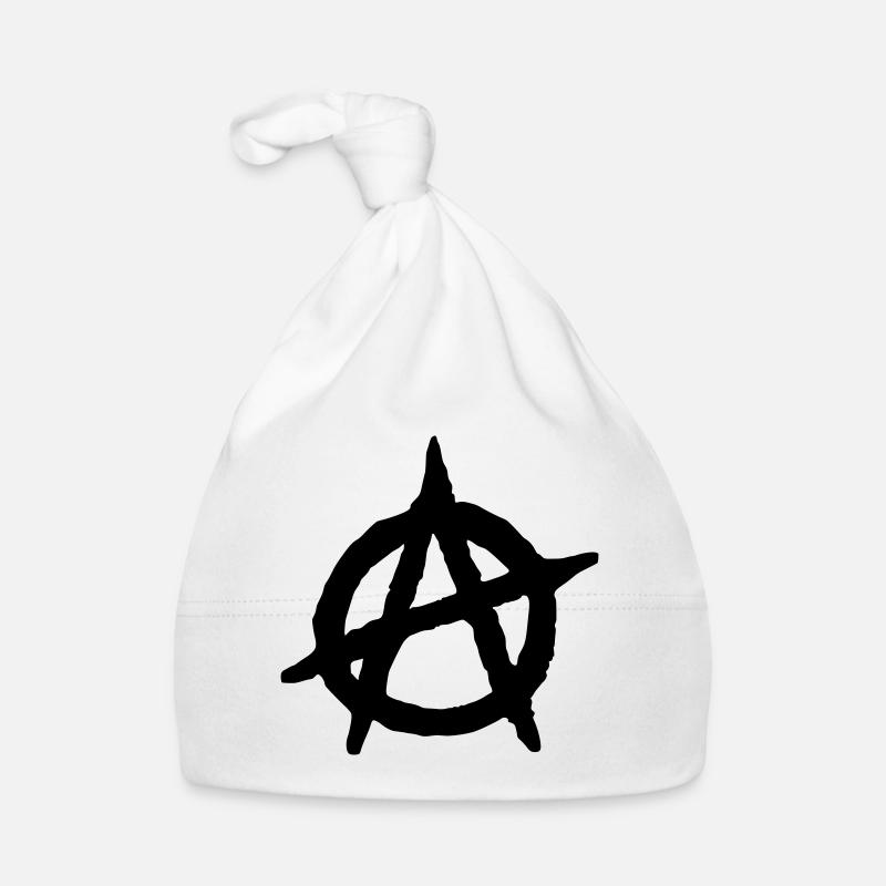 Anarchy - logo anarchie Bonnet bio Bébé