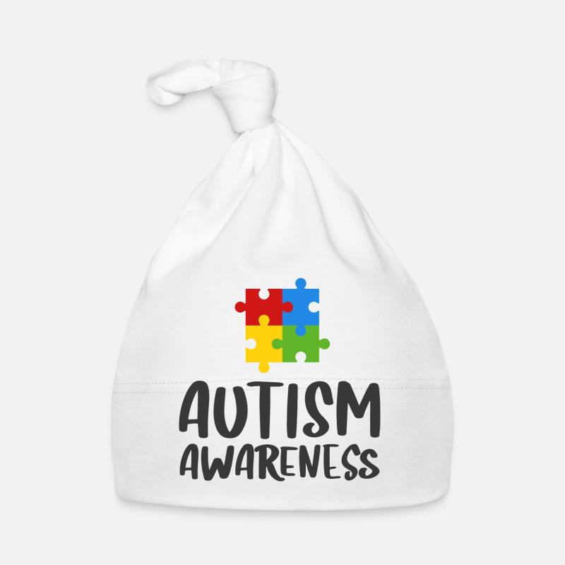 Autism Awareness Organic Baby Cap