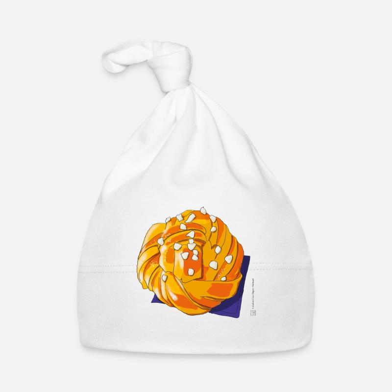 Kanelbullar Zimtkuchen Baby Bio-Mütze