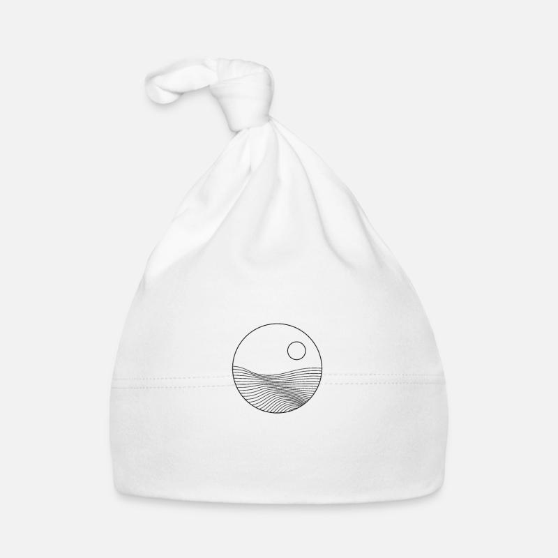 Ocean Sunset Baby Bio-Mütze