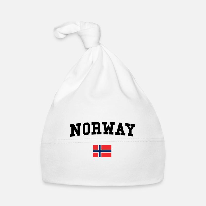 NORGE Babyhue af økologisk bomuld