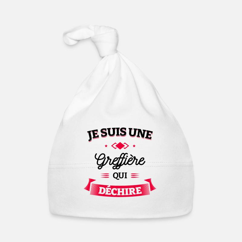 GREFFIÈRE QUI DÉCHIRE Bonnet bio Bébé