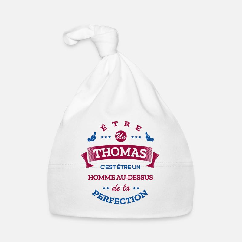 THOMAS PARFAIT - NOM THOMAS Bonnet bio Bébé