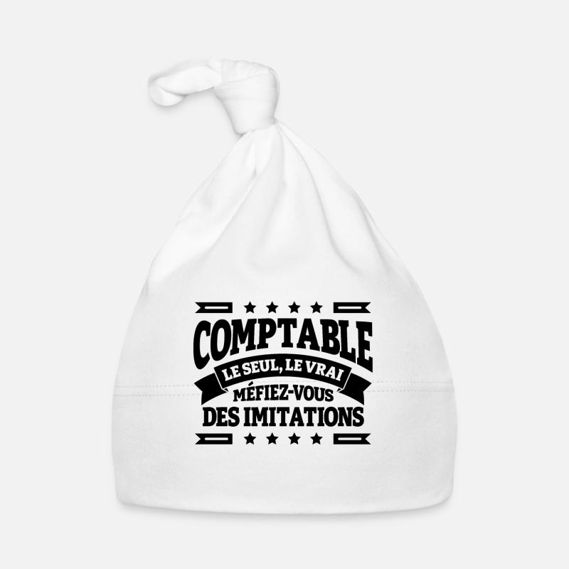 COMPTABLE LE SEUL LE VRAI Bonnet bio Bébé