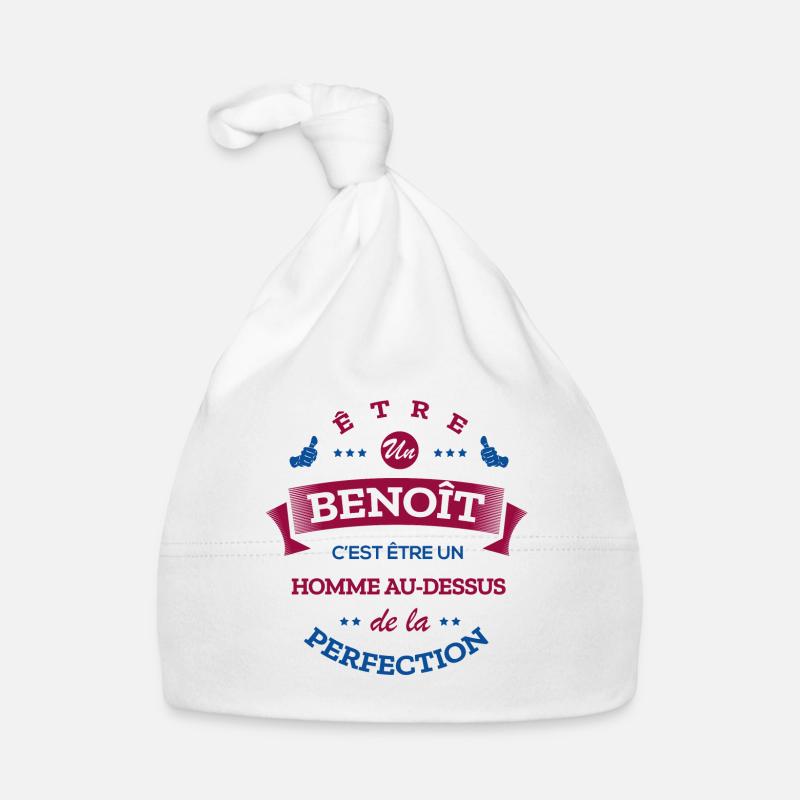 BENOÎT PARFAIT - NOM BENOÎT Bonnet bio Bébé