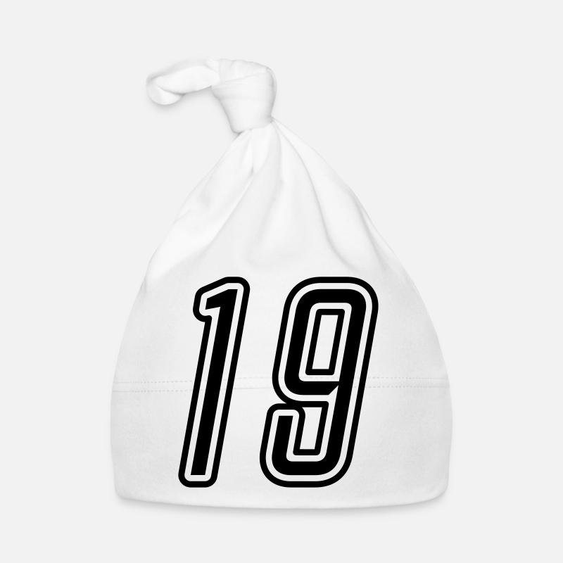 19 Numéro Bonnet bio Bébé
