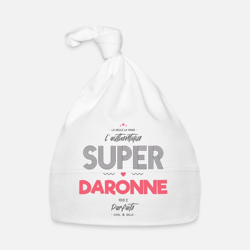 L authentique super daronne Bonnet bio Bébé