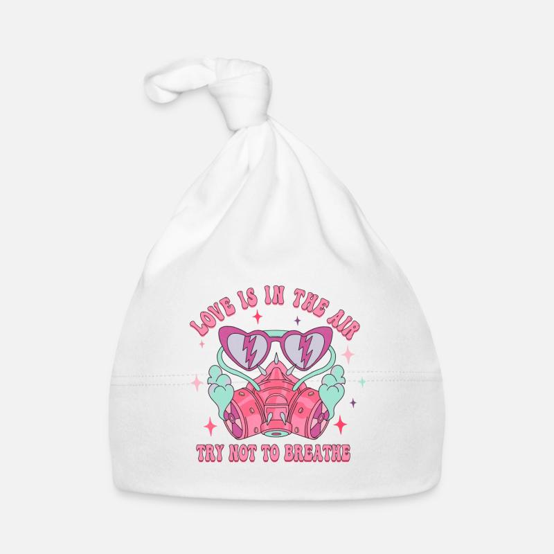 Anti Valentinstag Herz Liebe Geschenkidee Horror Baby Bio-Mütze