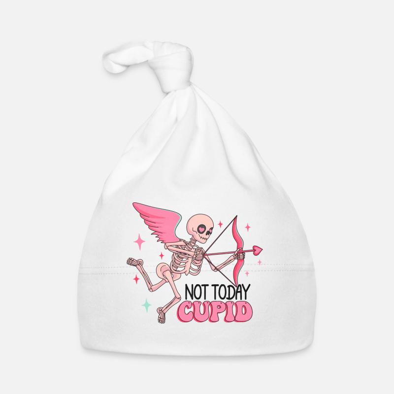 Anti Valentinstag Herz Liebe Geschenkidee Horror Baby Bio-Mütze