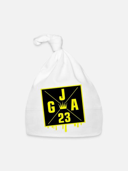 Jga 2023 Junggesellenabschied - Baby Bio-Mütze - Weiß - Vorne