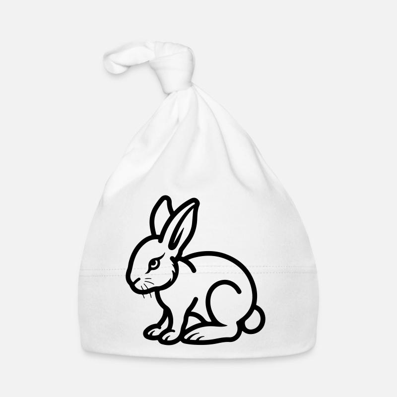 Bunny Easter Organic Baby Cap
