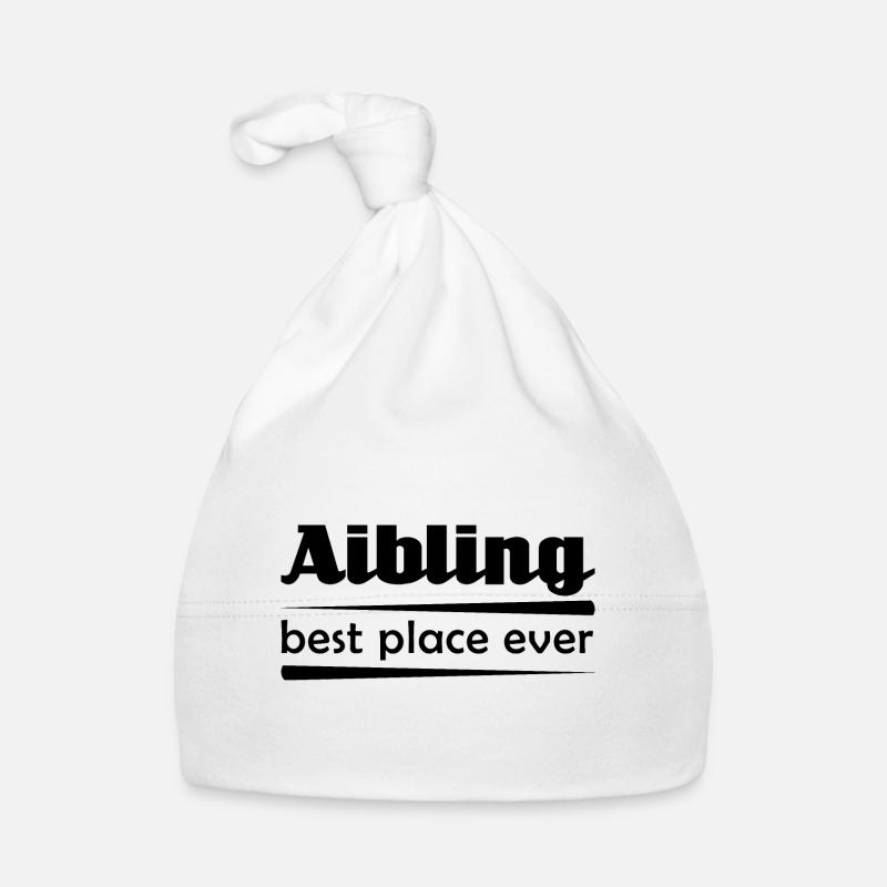 Aibling - Stadt best place ever Baby Bio-Mütze