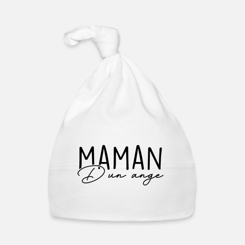 Maman d'un Ange Bonnet bio Bébé