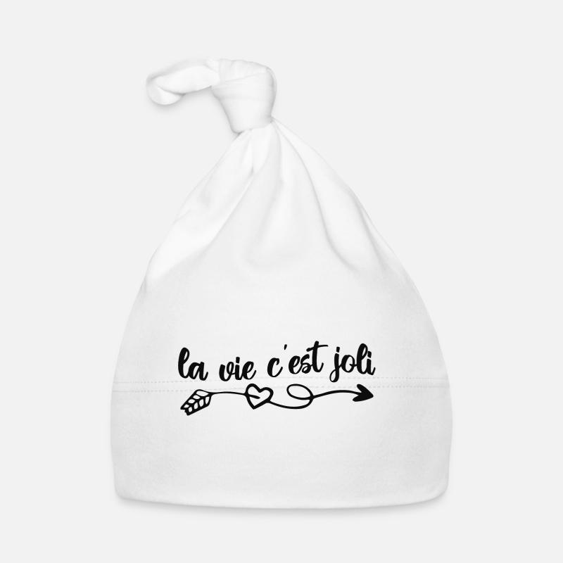 la vie c'est joli Bonnet bio Bébé