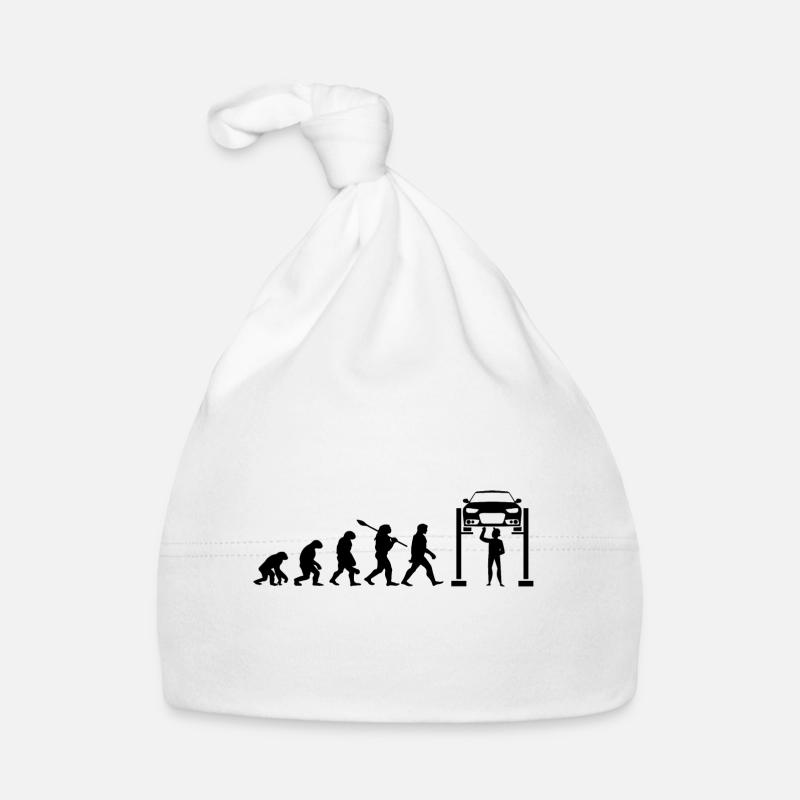 Mechanische Evolution Baby Bio-Mütze